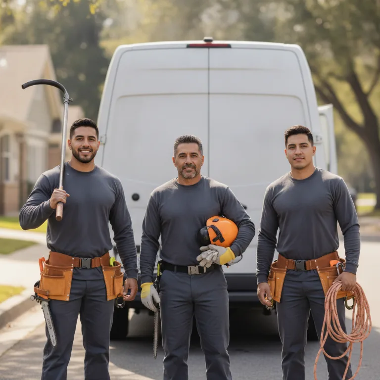 Abate de Árvores equipe em Sapucaia do Sul